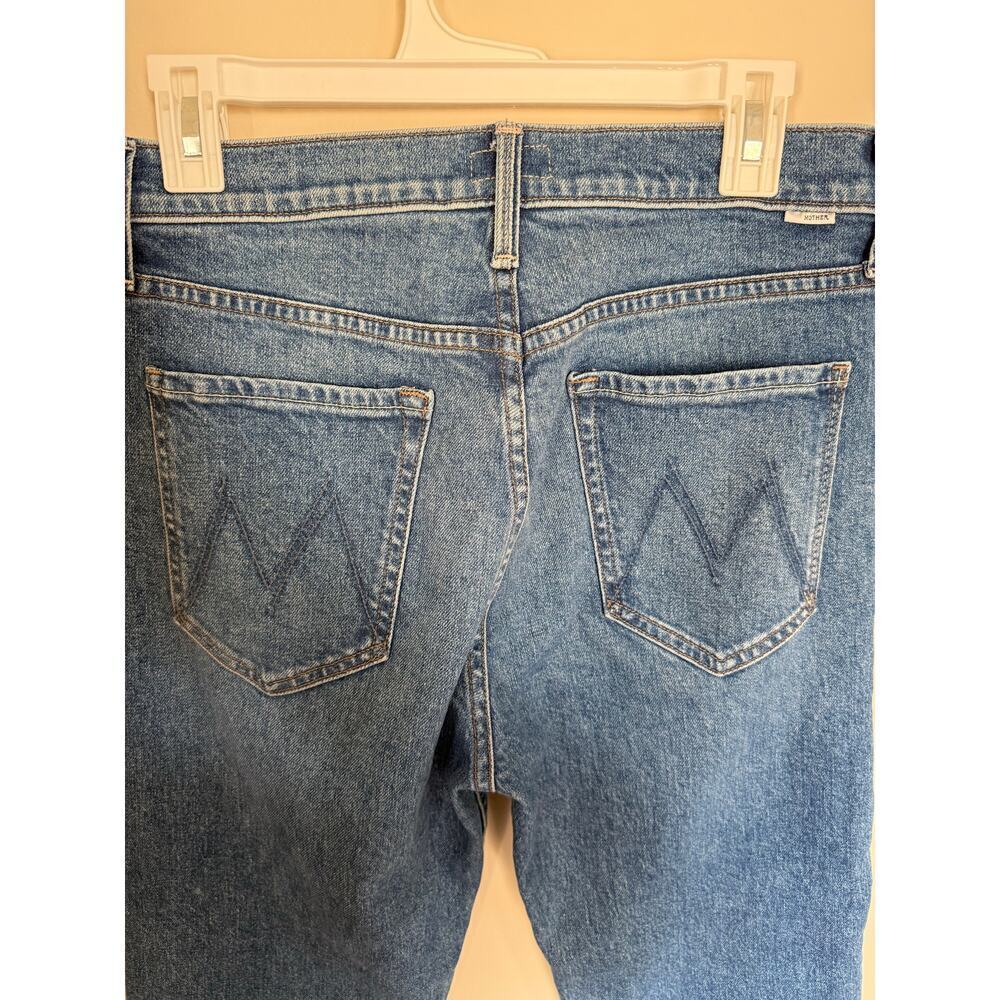NWOT Mother The TomCat Frayed Ankle Jean Button Fly Sz 29 - Picture 8 of 13
